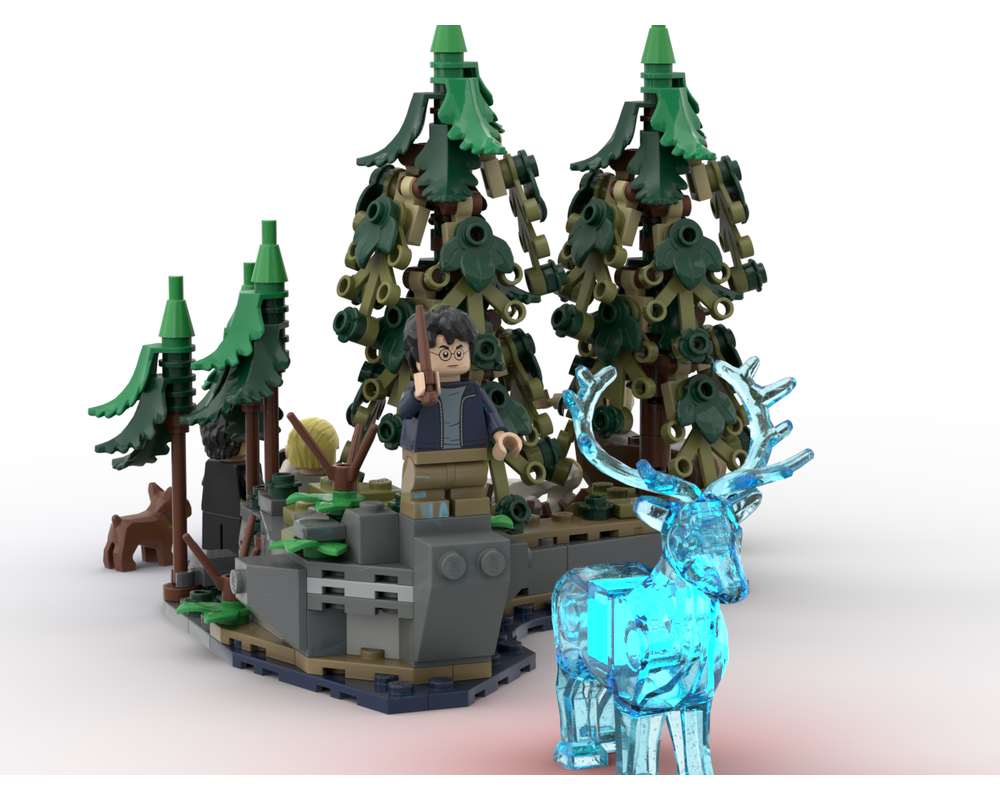 LEGO MOC HP Modular - Forbidden Forest: The Injured Unicorn by Gobsmack ...