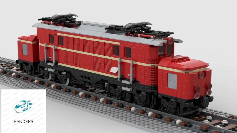 LEGO MOC Austrian 1020 Series Locomotive by Handers | Rebrickable ...