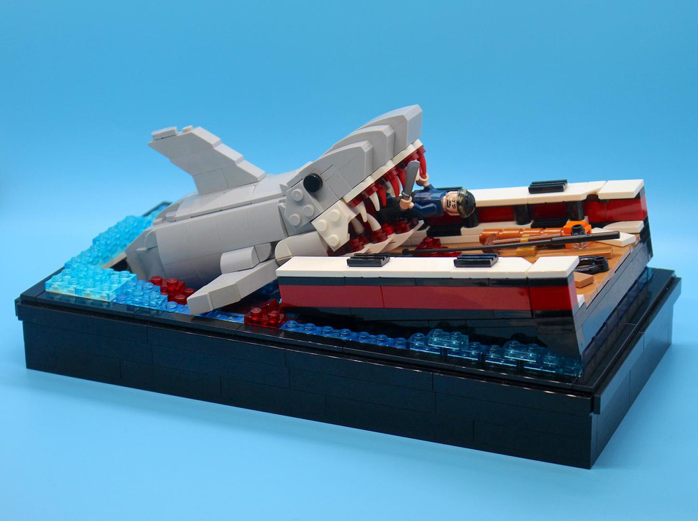 LEGO MOC Jaws: Quint's Demise (With Moving Function) by bryanbuilds ...