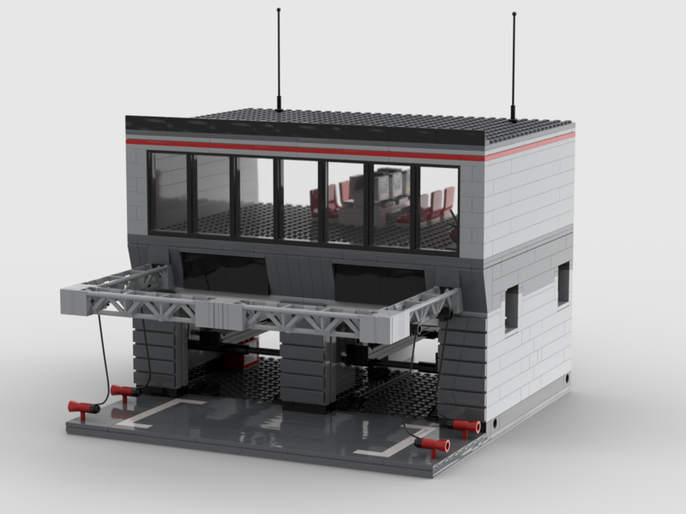 LEGO MOC Lego Pit Garage by WillTheUnbrickable | Rebrickable - Build ...