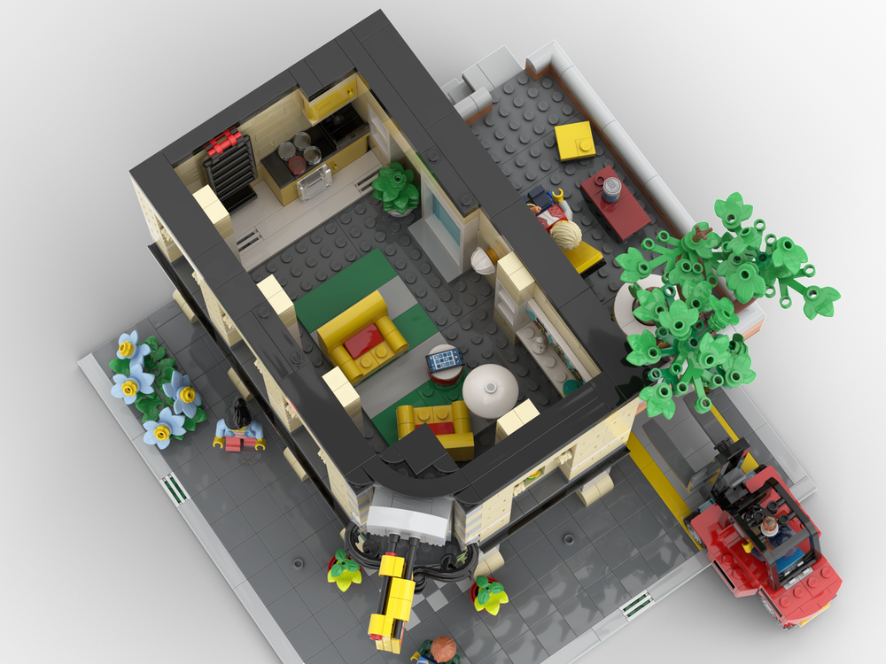 LEGO MOC Corner Lego Store by Isibricks | Rebrickable - Build with LEGO