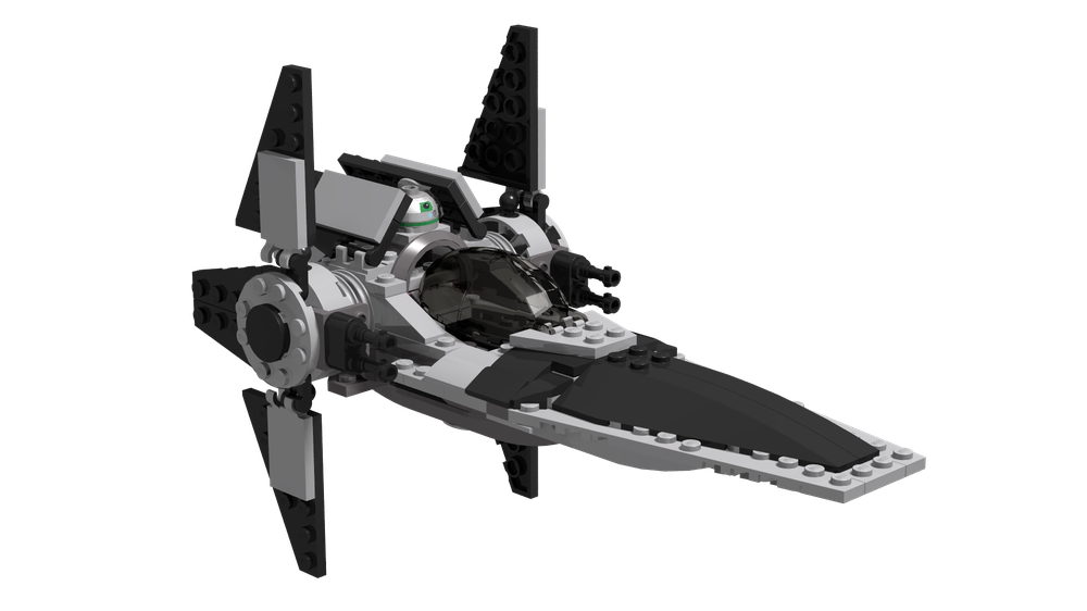 LEGO MOC Imperial V-Wing Starfighter by Cremipara | Rebrickable - Build ...