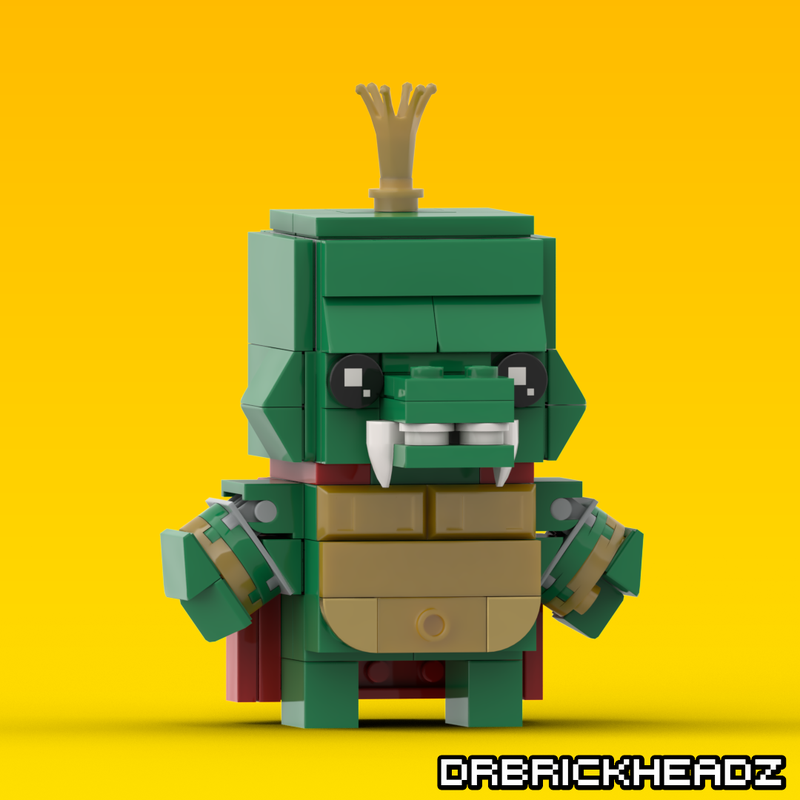 LEGO MOC King K. Rool (Donkey Kong Country) Brickheadz by DrBrickheadz ...