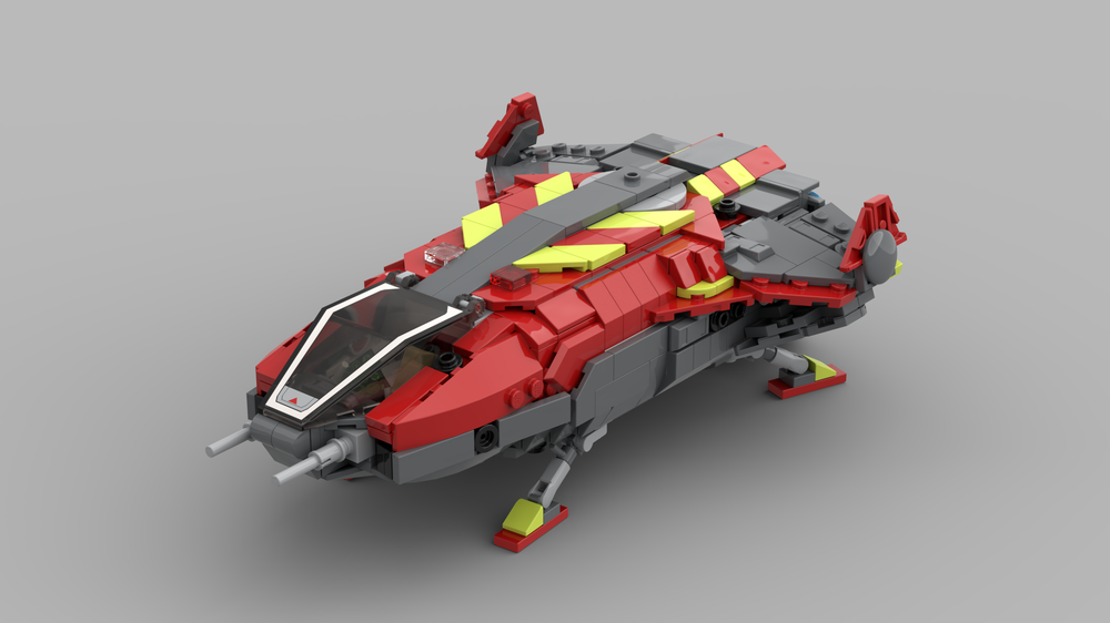 LEGO MOC Nakoval StarFish-R Search and Rescue Shuttle by Perisole ...