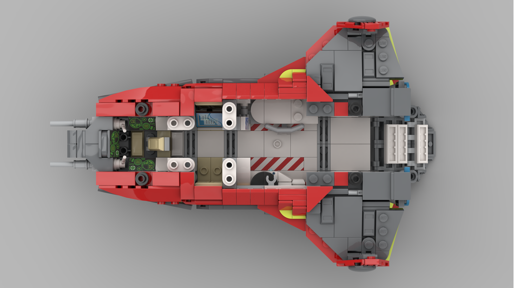 LEGO MOC Nakoval StarFish-R Search and Rescue Shuttle by Perisole ...