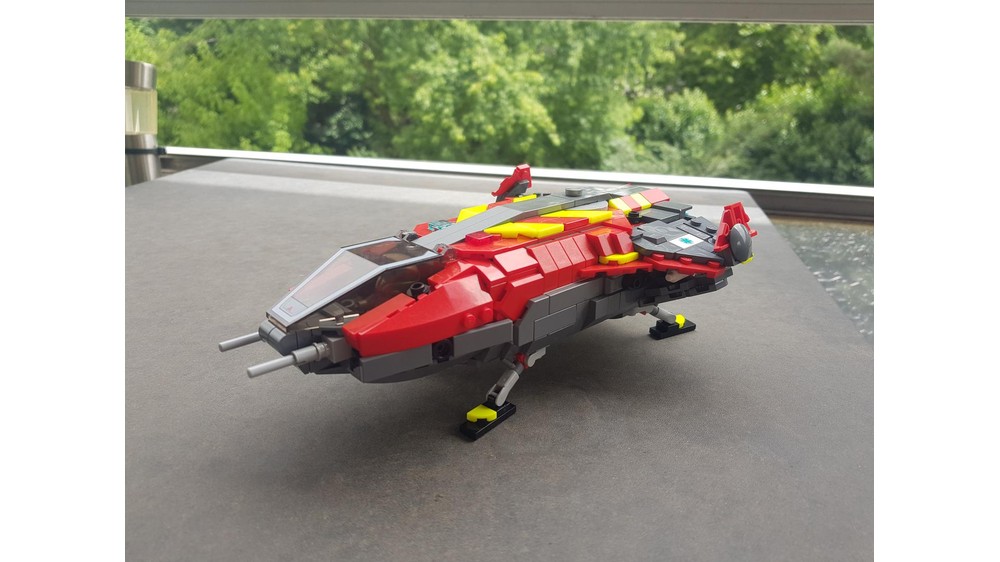 LEGO MOC Nakoval StarFish-R Search and Rescue Shuttle by Perisole ...