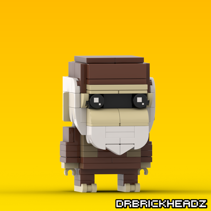 LEGO MOC Cranky Kong (Donkey Kong Country) Brickheadz by DrBrickheadz ...