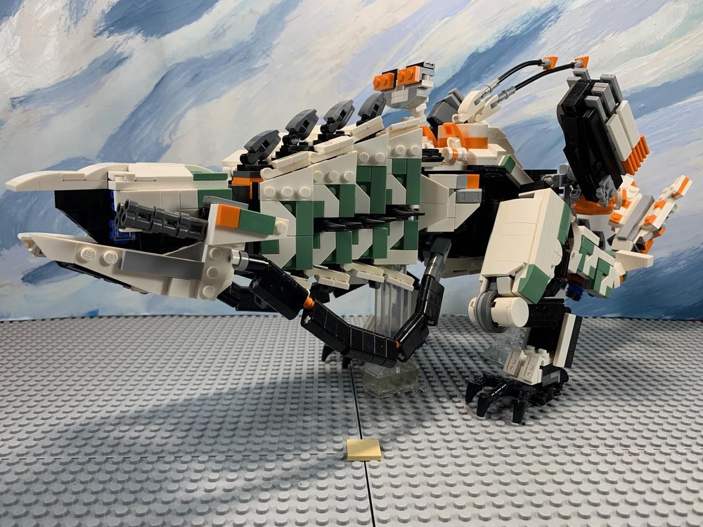 LEGO MOC-188565 Thunderjaw and Apex Thunderjaw from Horizon
