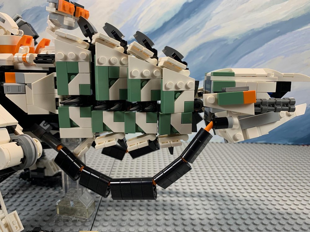 LEGO MOC-188565 Thunderjaw and Apex Thunderjaw from Horizon