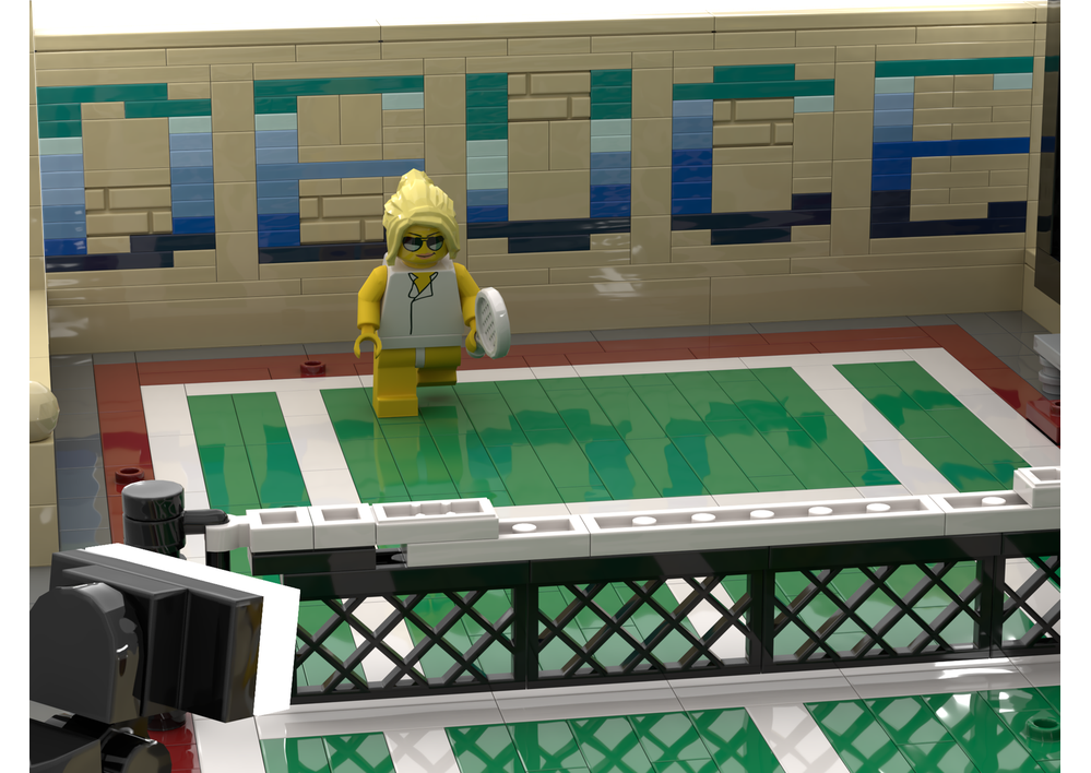 LEGO MOC City Deuce - Full Court Tennis - 48x32 Baseplate by Brick ...