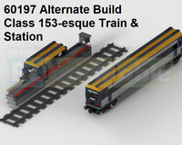 60197 Alternate Build - Class 153-esque Diesel Railcar Train & Station