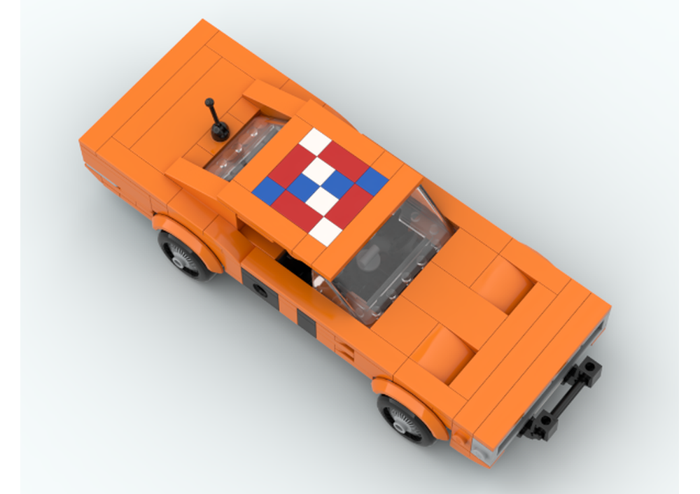 LEGO MOC DUKES OF HAZZARD - The General Lee by JJDesign | Rebrickable ...