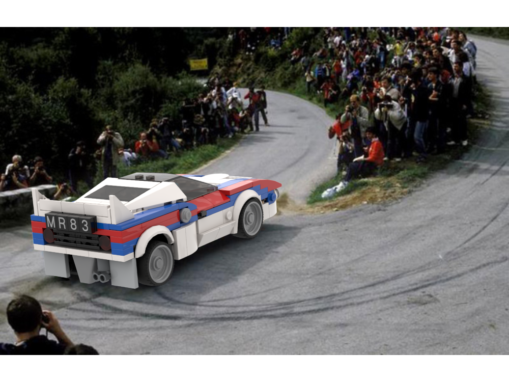 LEGO MOC Lancia Rally 037 by symbioza | Rebrickable - Build with LEGO