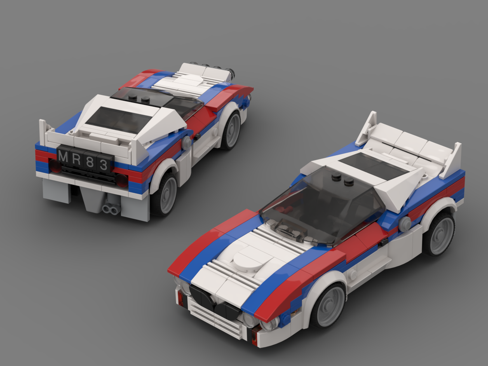 LEGO MOC Lancia Rally 037 by symbioza | Rebrickable - Build with LEGO