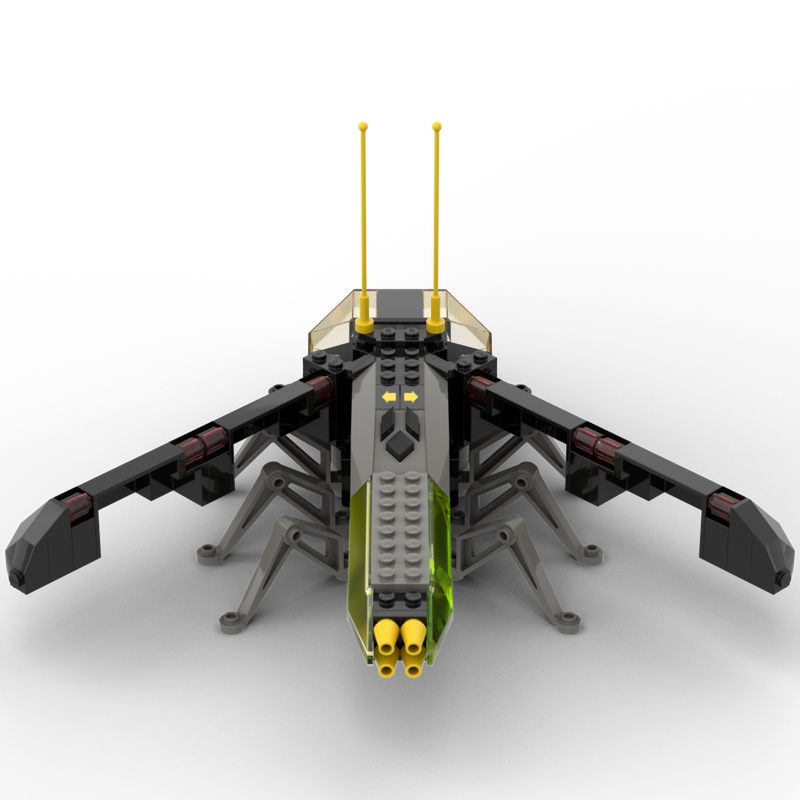 LEGO MOC MOC-0011 black stinger by KILDET | Rebrickable - Build with LEGO