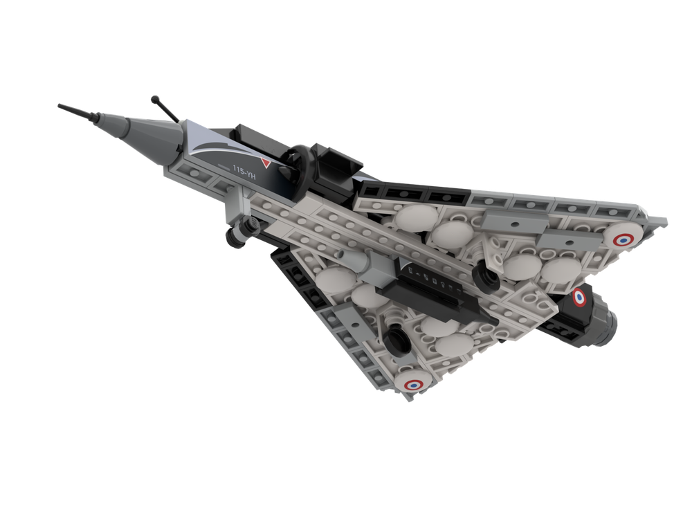 LEGO MOC Mirage 2000C 