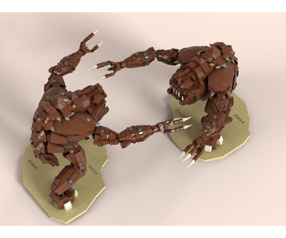 LEGO MOC UCS Rancor by RustyRunt | Rebrickable - Build with LEGO