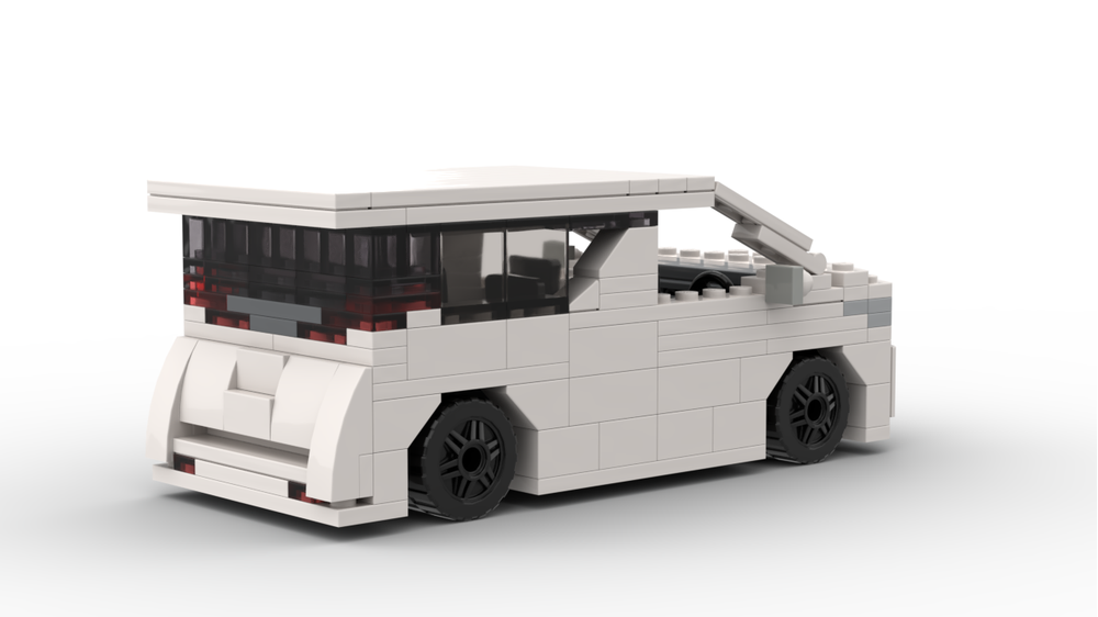 Lego Moc Toyota Alphard By Yukiro Rebrickable Build With Lego