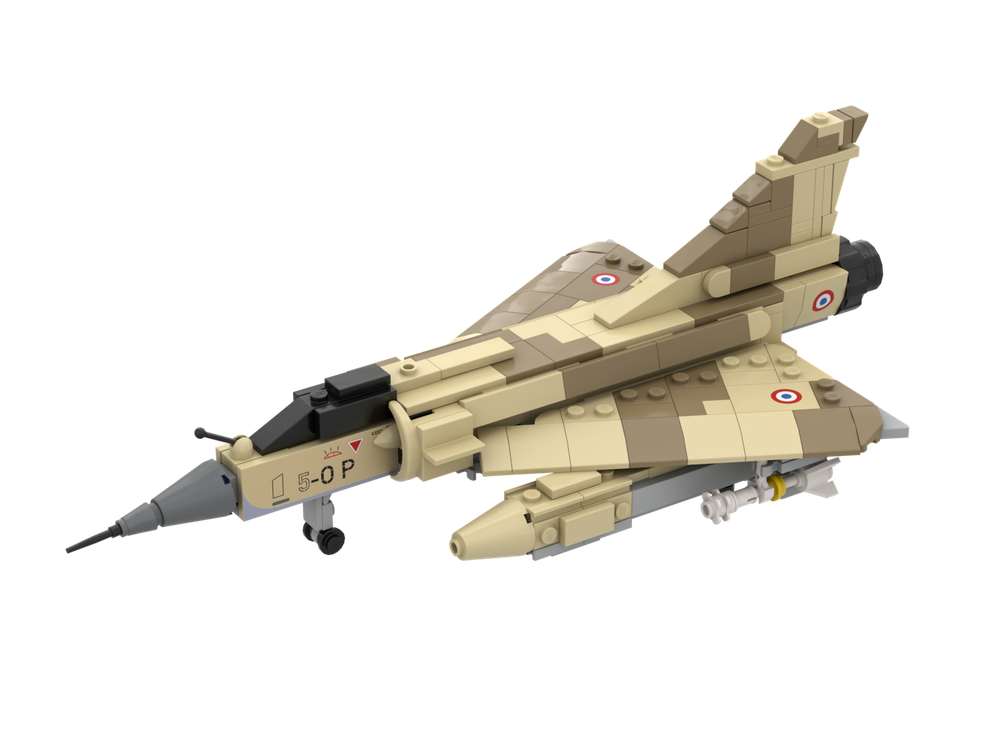 LEGO MOC Mirage 2000C Desert (1:58) by BricksByTAS | Rebrickable ...