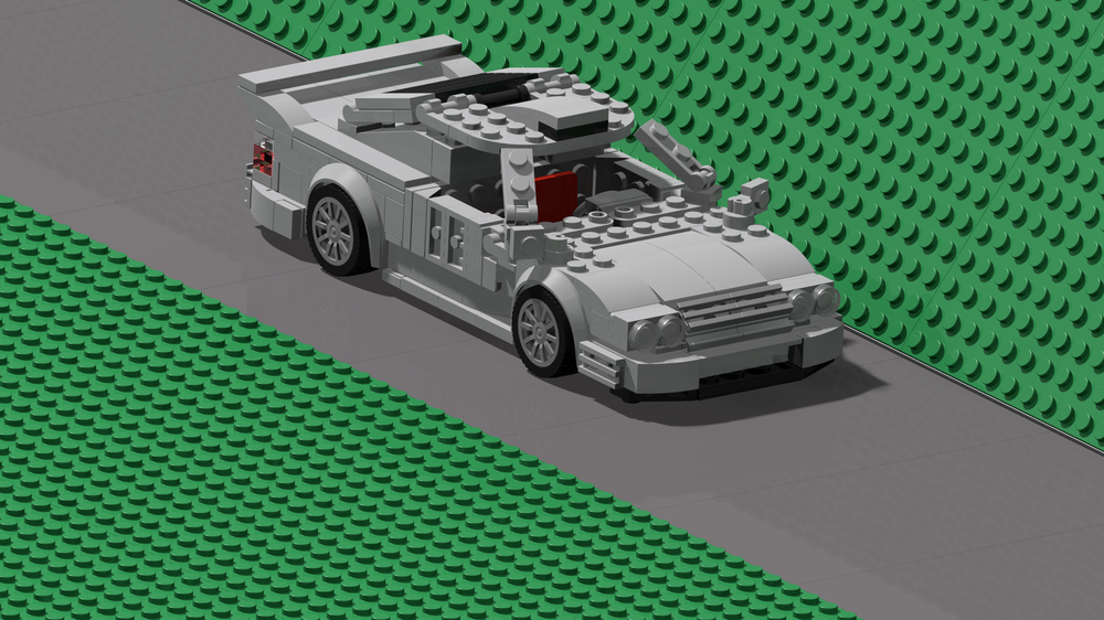 LEGO MOC Mercedes-Benz CLK GTR by TOCCOLO | Rebrickable - Build with LEGO