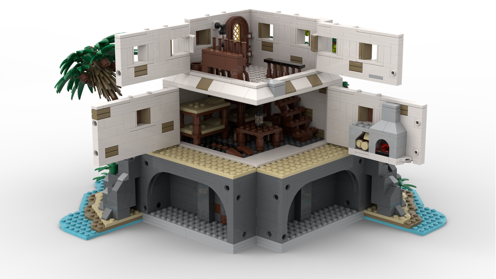 LEGO MOC Gouverneursinsel Gefängnis-Insel by CallMeLuigi0811 ...