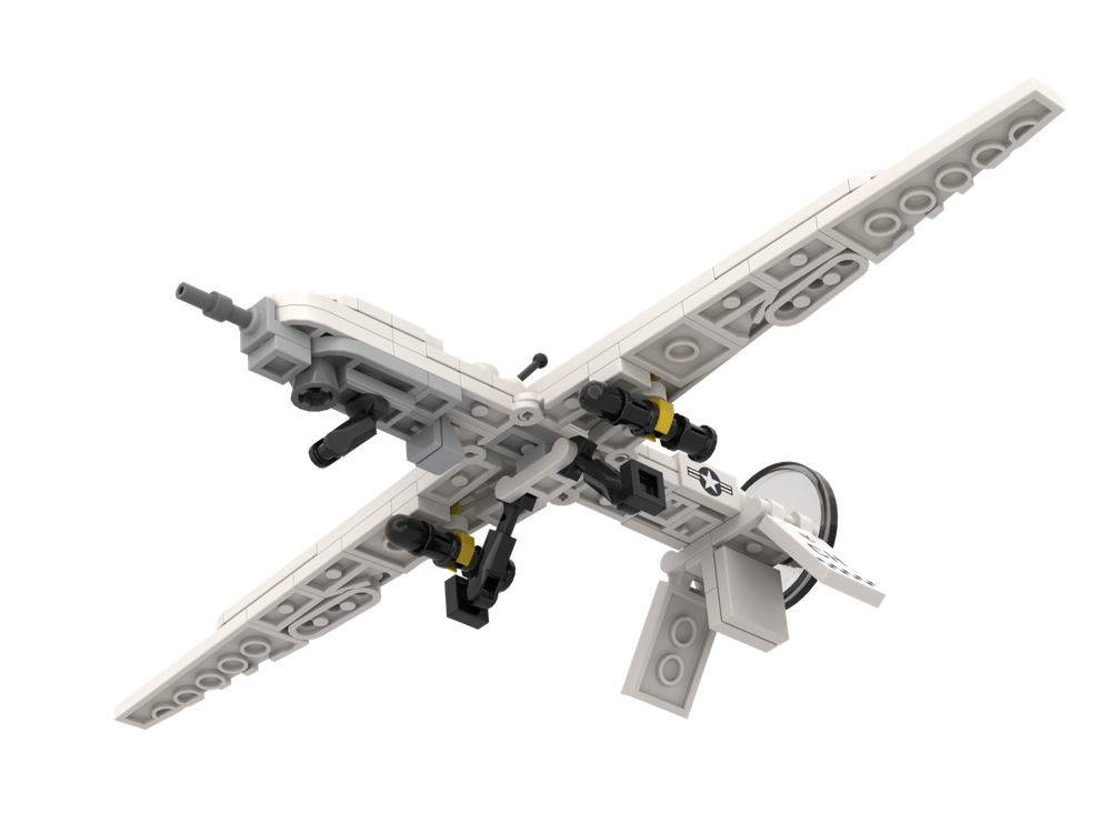 LEGO MOC MQ-1B Predator (1:58) by BricksByTAS | Rebrickable - Build ...