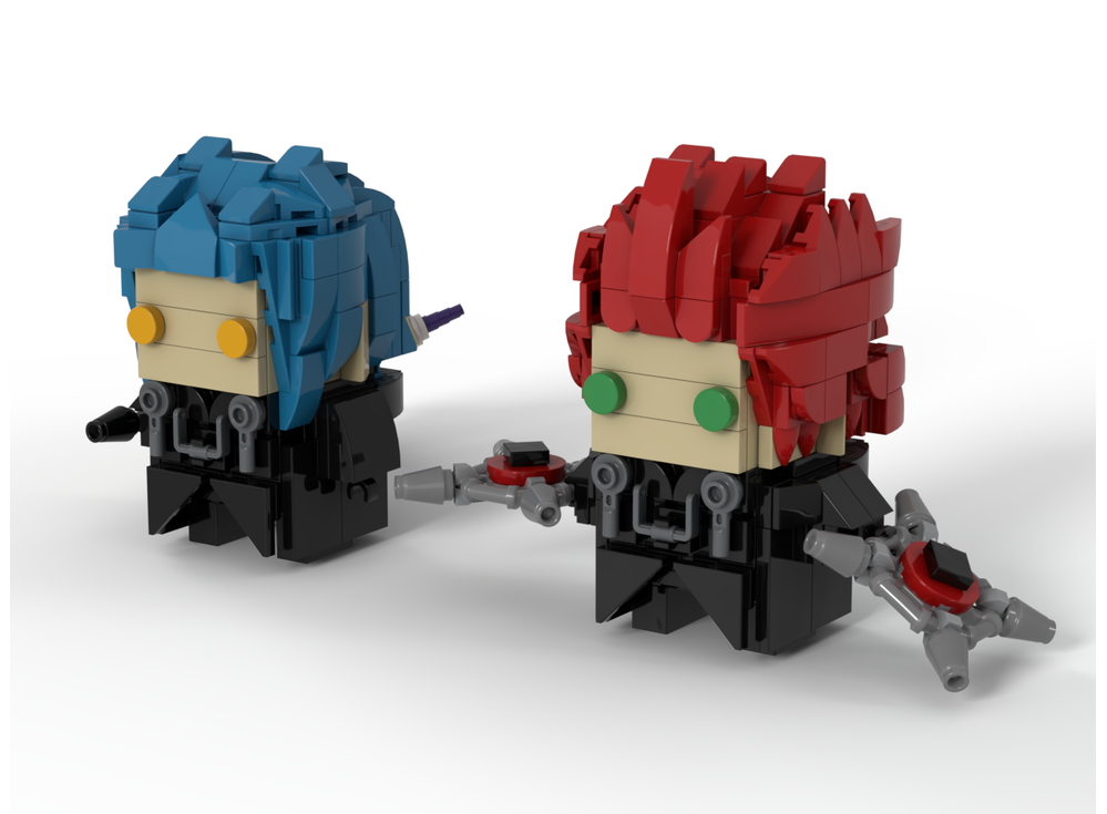 LEGO MOC Organization XIII Brickheadz Bundle by Twilight Brix ...