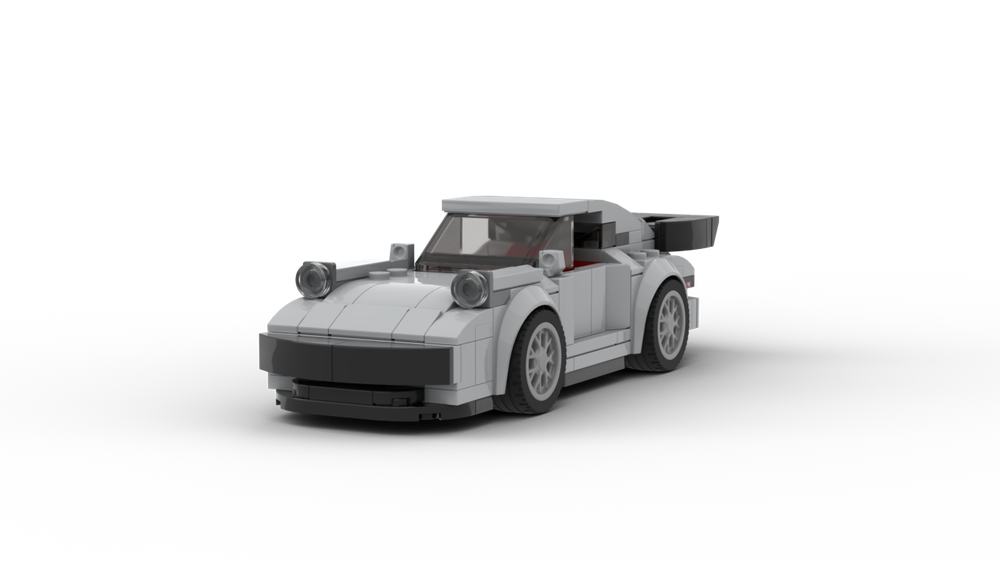 LEGO MOC Porche 911 Turbo 6 Studs Wide by stefano.schiavi | Rebrickable ...