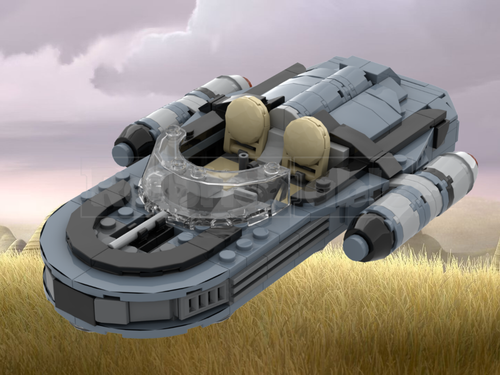 LEGO MOC-188948 RGC-18 Landspeeder by Ant0noo | Rebrickable