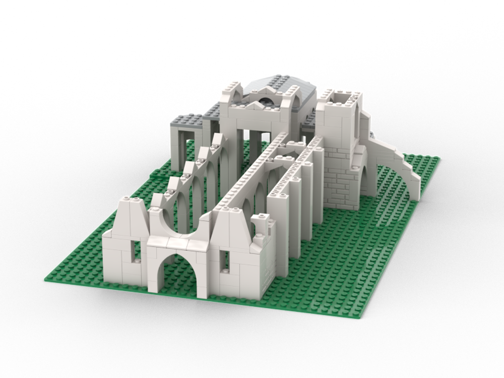 LEGO MOC Carmo Convent by brickbicycle | Rebrickable - Build with LEGO