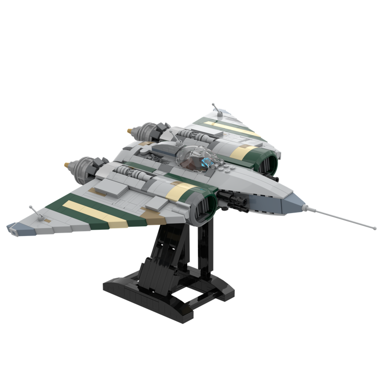 LEGO MOC Starfighter Project P-5B by Skyple | Rebrickable - Build with LEGO