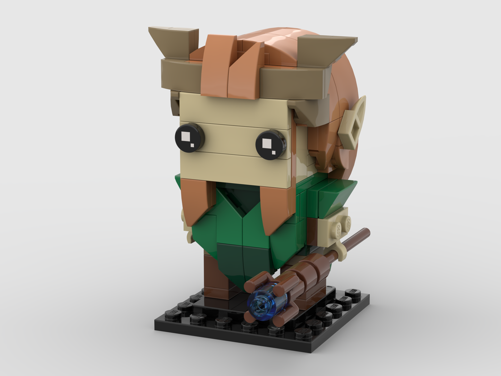 LEGO MOC Critical Role - Vox Machina - Keyleth Brickheadz by Bogglet ...