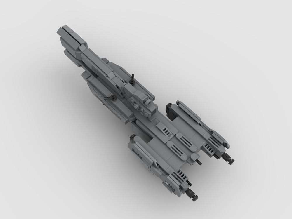 LEGO MOC Halo Midi Scale UNSC Forward Unto Dawn by albiorix ...