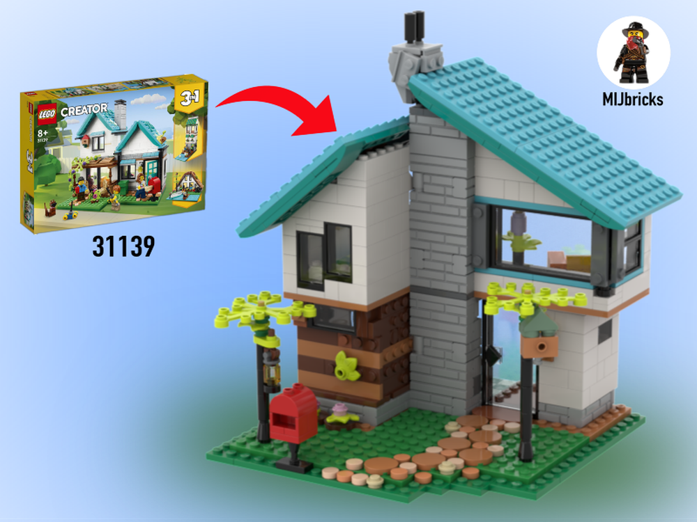 LEGO MOC 31139 - Modern House by MIJbricks | Rebrickable - Build with LEGO