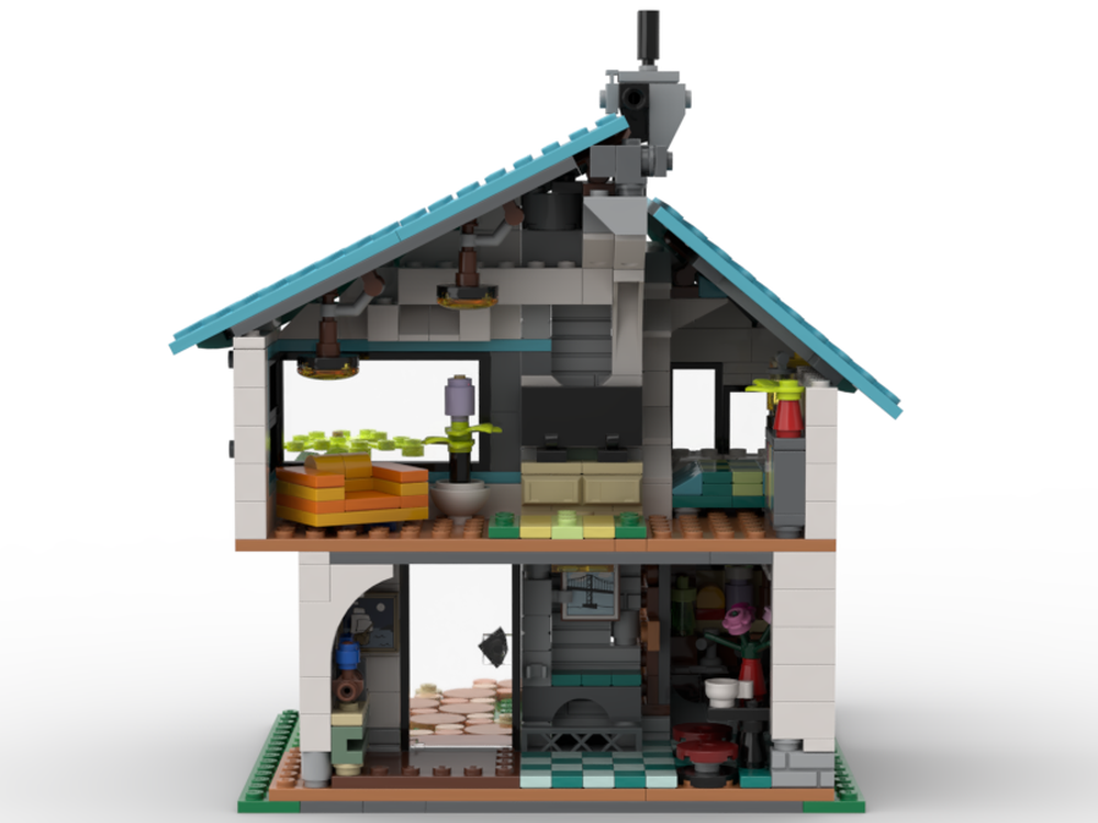 LEGO MOC 31139 - Modern House by MIJbricks | Rebrickable - Build with LEGO