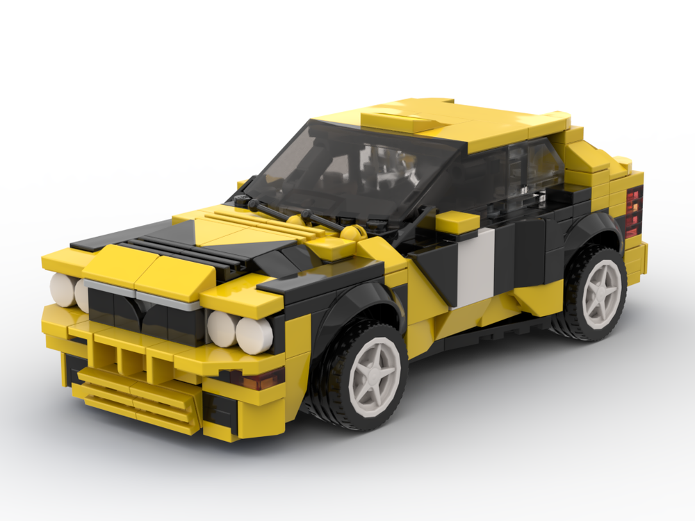 LEGO MOC Lancia Delta-GRIFONE HF (LiTE series, class EVO) by Bricking ...