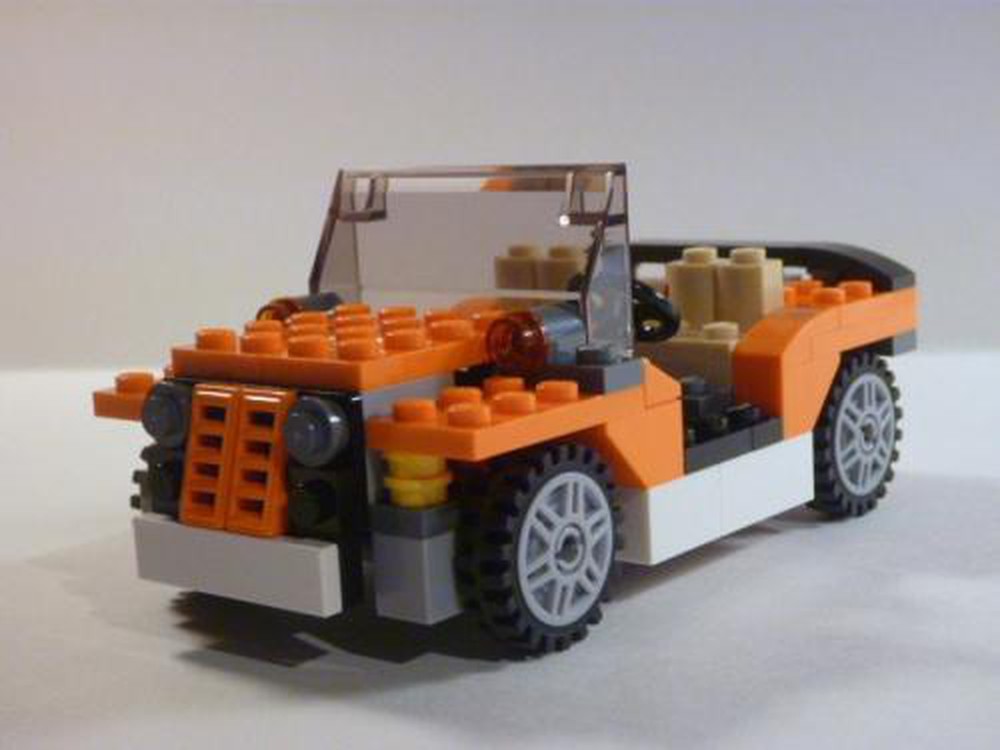 LEGO MOC 31017 - Jeep by user_2744 | Rebrickable - Build with LEGO