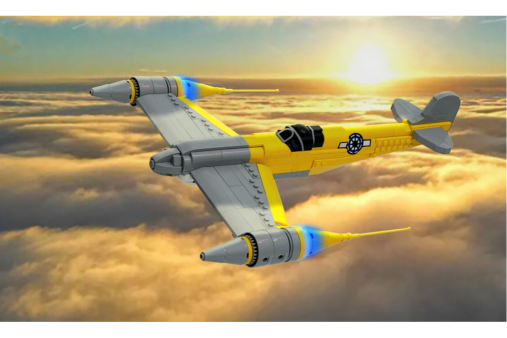 LEGO MOC SW/WWII - N-1 Spitfire by simplethinker | Rebrickable - Build ...