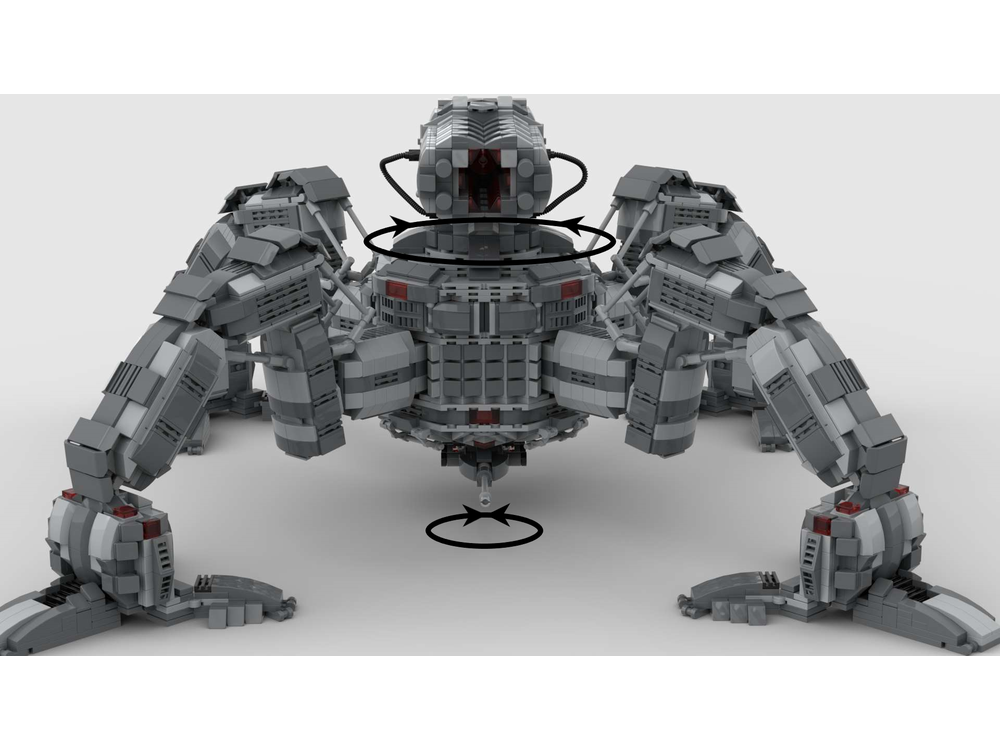 LEGO MOC Schwerer Kampfläufer HSDV1 by Jandarz | Rebrickable - Build ...