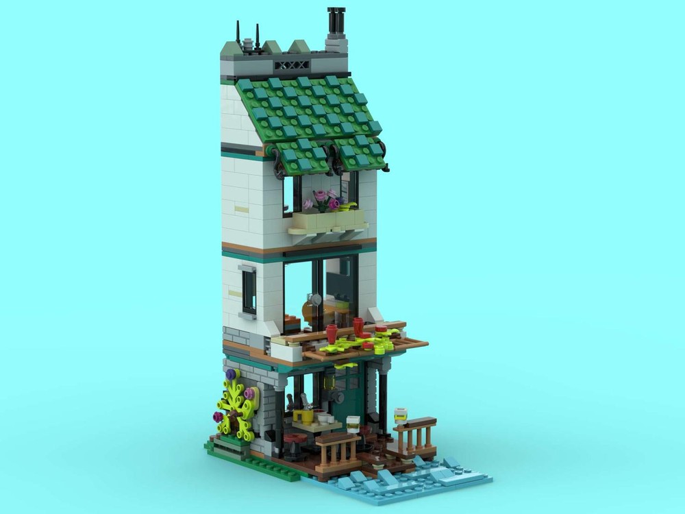 LEGO MOC 31139 - Reconstruction of 3 Floor Canal House - Alternative ...