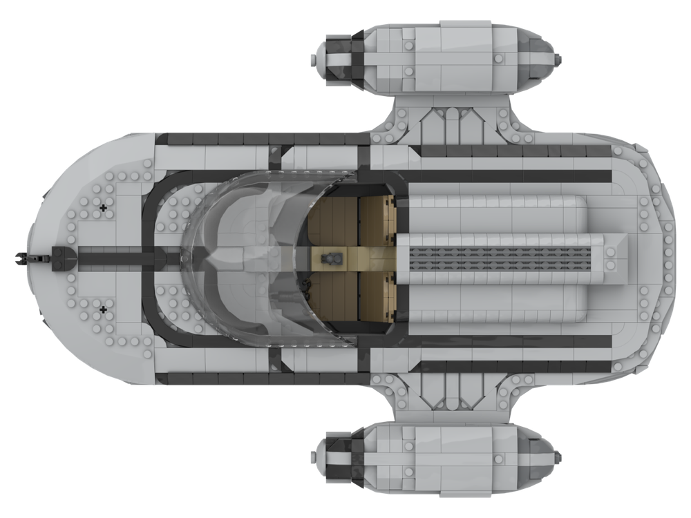 LEGO MOC-189148 RGC-18 Landspeeder by Ant0noo | Rebrickable - Build ...