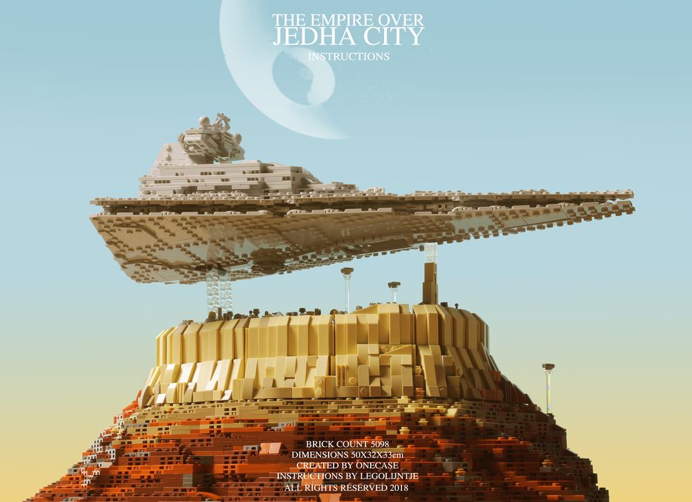 LEGO MOC The Empire over Jedha City by onecase | Rebrickable 