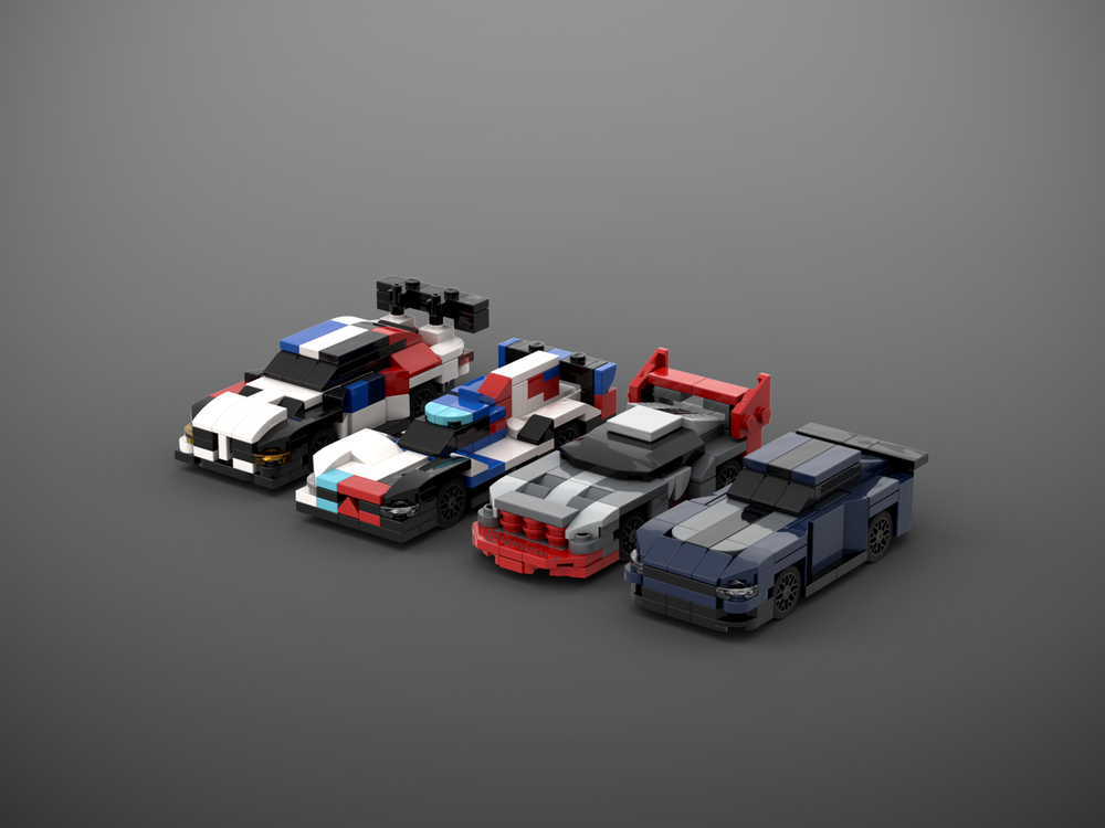 LEGO MOC Mini Speed Champions 2024 by Taters Rebrickable Build