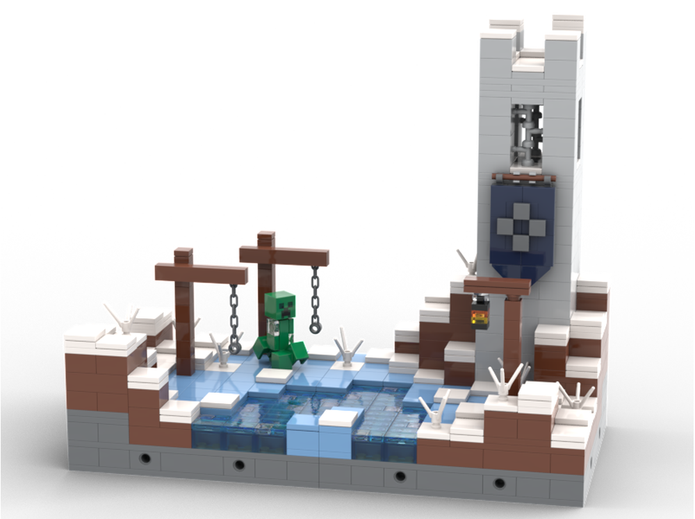 LEGO MOC Minecraft Dungeons Creeping Winter by FyreDragon | Rebrickable ...