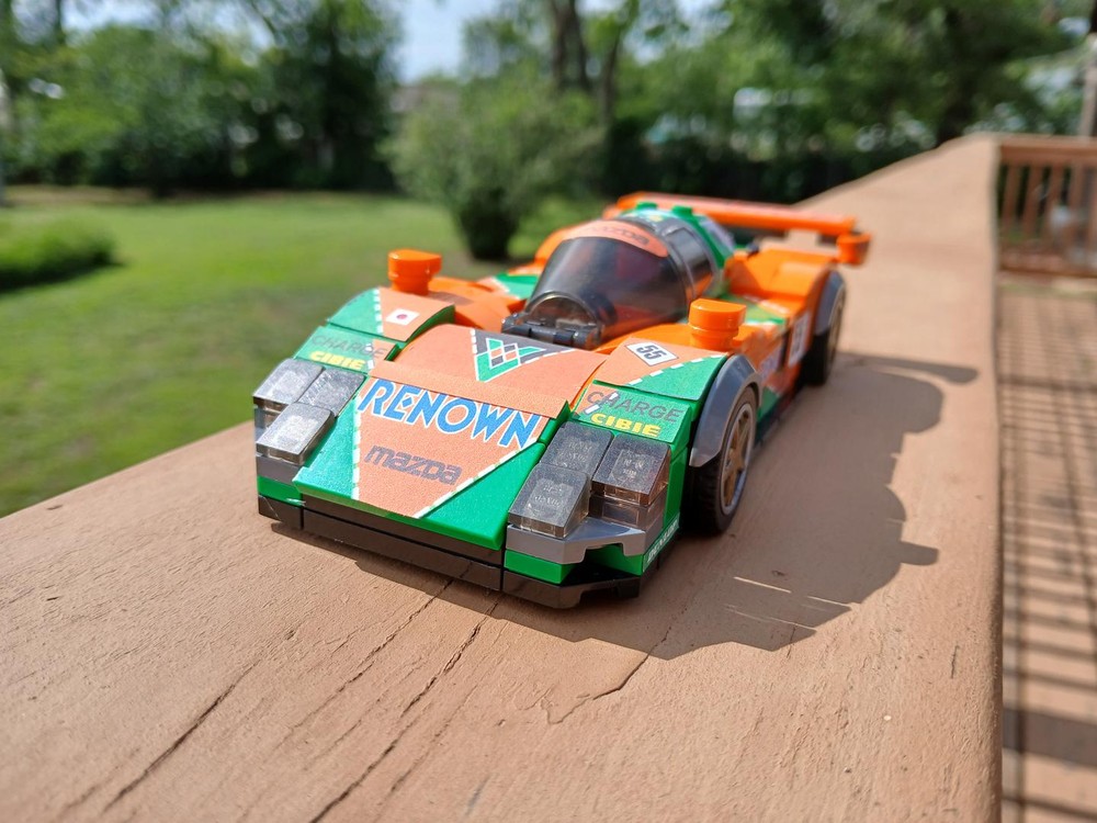LEGO MOC 1991 Mazda 787b by ExcessiveCarStuff | Rebrickable