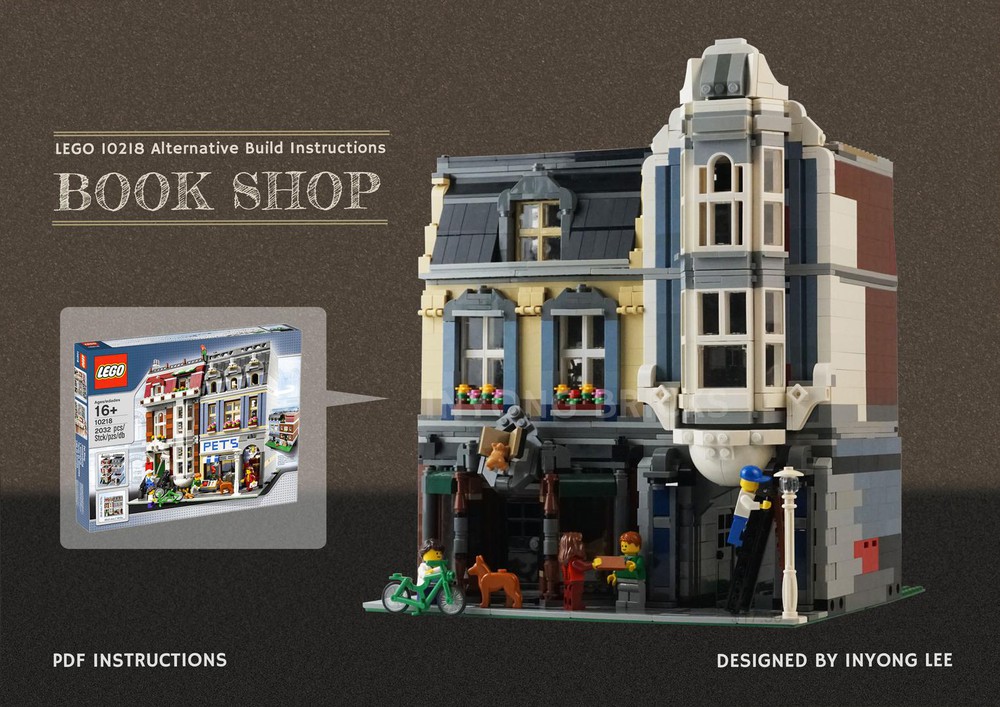 LEGO MOC 10218 Pet Shop Alternative Build by InyongBricks