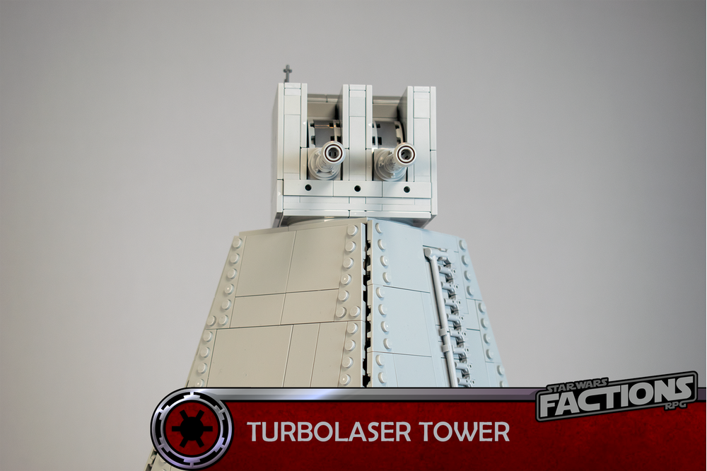 LEGO MOC Turbolaser Tower by Wiktor Radomski | Rebrickable - Build with ...