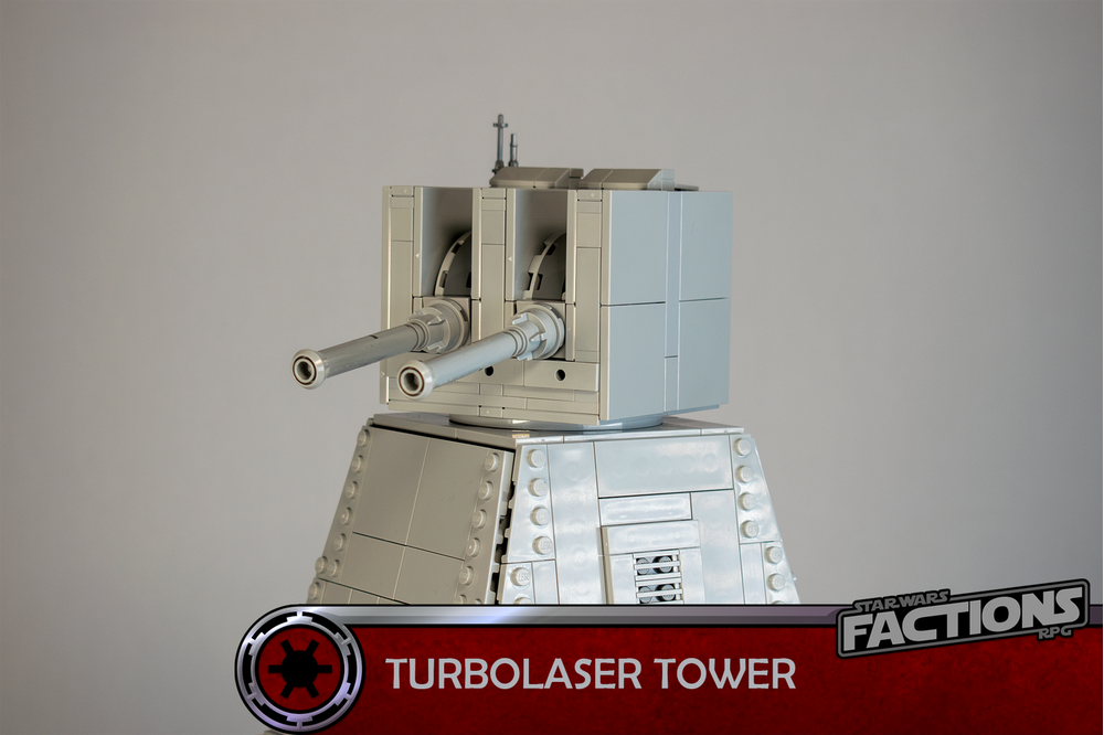 LEGO MOC Turbolaser Tower by Wiktor Radomski | Rebrickable - Build with ...