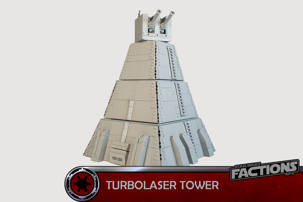 LEGO MOC Turbolaser Tower by Wiktor Radomski | Rebrickable - Build with ...