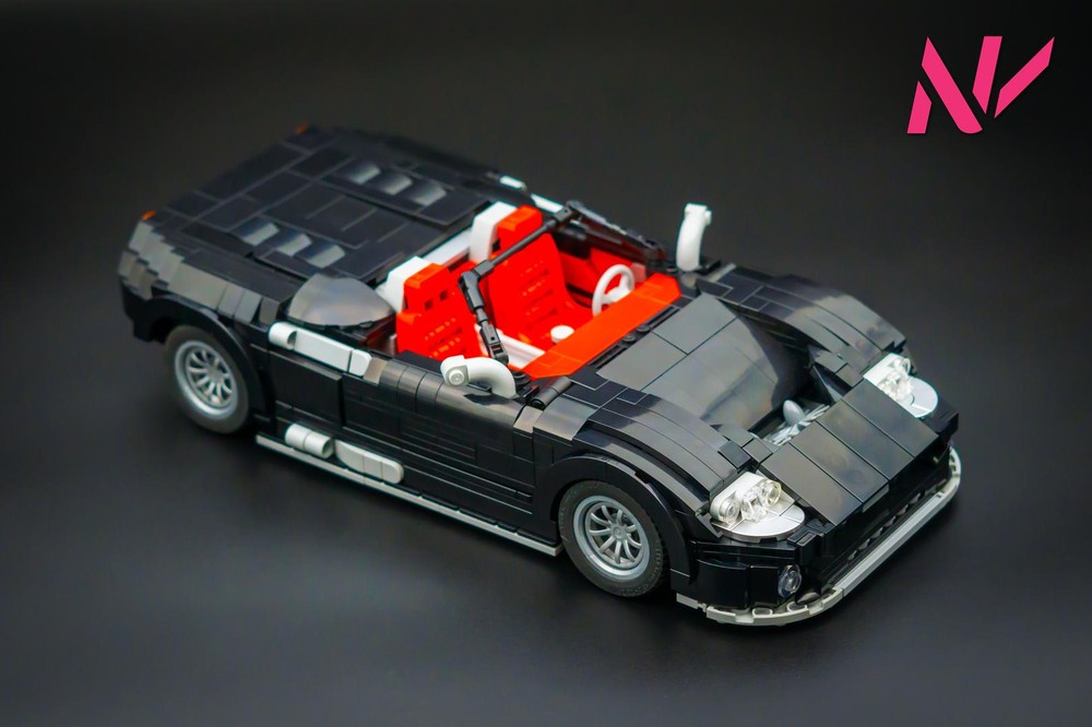LEGO MOC Spyker C8 Spyder (16 wide) by NV Carmocs | Rebrickable